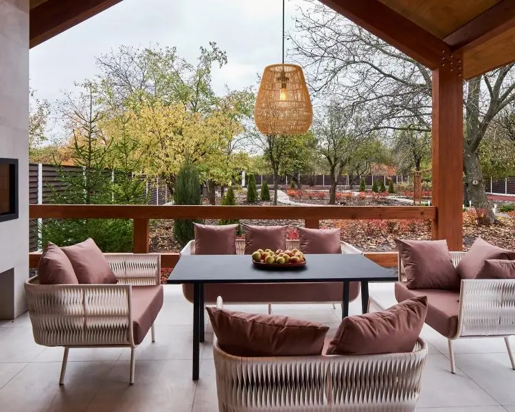 Lucide Lucide NERIDA - Hanglamp Binnen/Buiten - Ø 35 Cm - 1xE27 - IP44 - Naturel