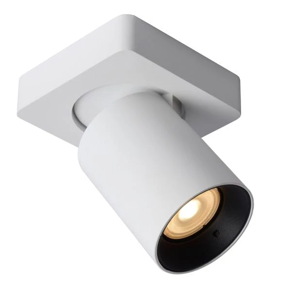 Lucide Lucide NIGEL - Plafondspot - LED Dim To Warm - GU10 - 1x5W 2200K/3000K - Wit