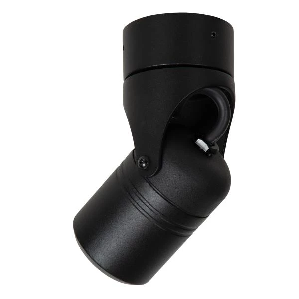 Lucide Lucide NIORT - Plafondspot Binnen/Buiten - 1xGU10 - IP44 - Zwart