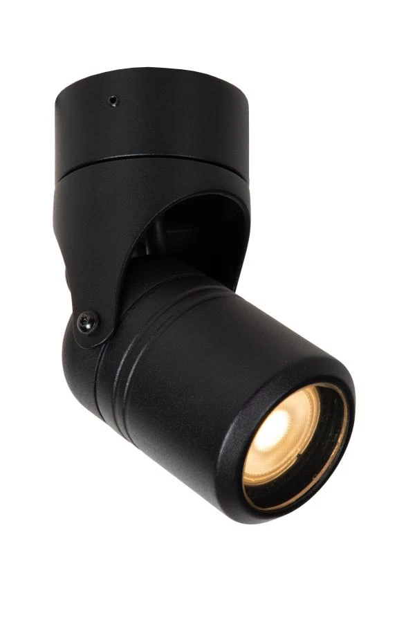 lucide Lucide NIORT - Plafondspot Binnen/Buiten - 1xGU10 - IP44 - Zwart