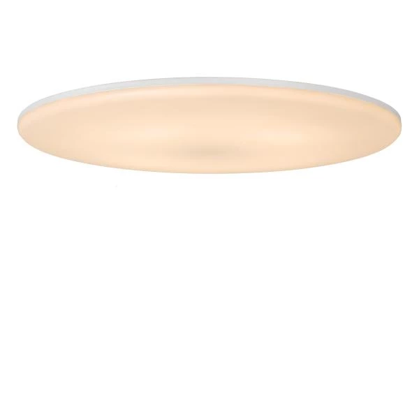 Lucide Lucide OLSON - Plafonnière Badkamer - Ø 29 Cm - LED - CCT - 1x24W 3000K/6500K - IP44 - Opaal