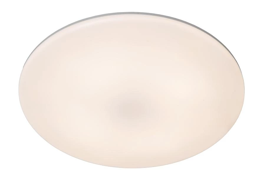 lucide Lucide OLSON - Plafonnière Badkamer - Ø 29 cm - LED - CCT - 1x24W 3000K/6500K - IP44 - Opaal