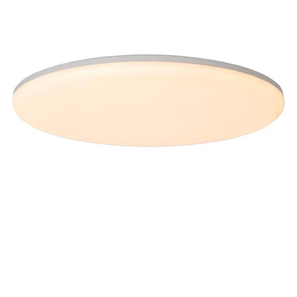 Lucide Lucide OLSON - Plafonnière Badkamer - Ø 45 Cm - LED - CCT - 1x45W 3000K/6500K - IP44 - Opaal