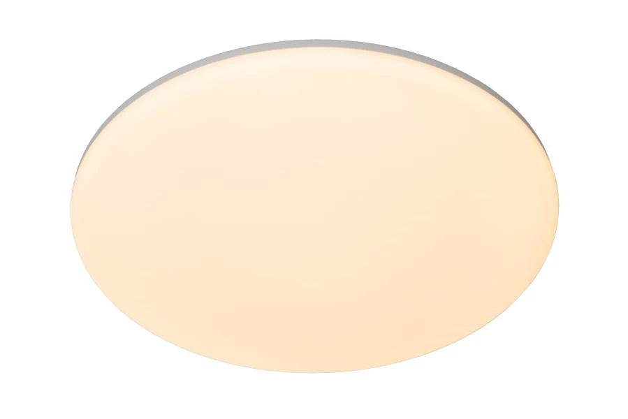 lucide Lucide OLSON - Plafonnière Badkamer - Ø 45 cm - LED - CCT - 1x45W 3000K/6500K - IP44 - Opaal