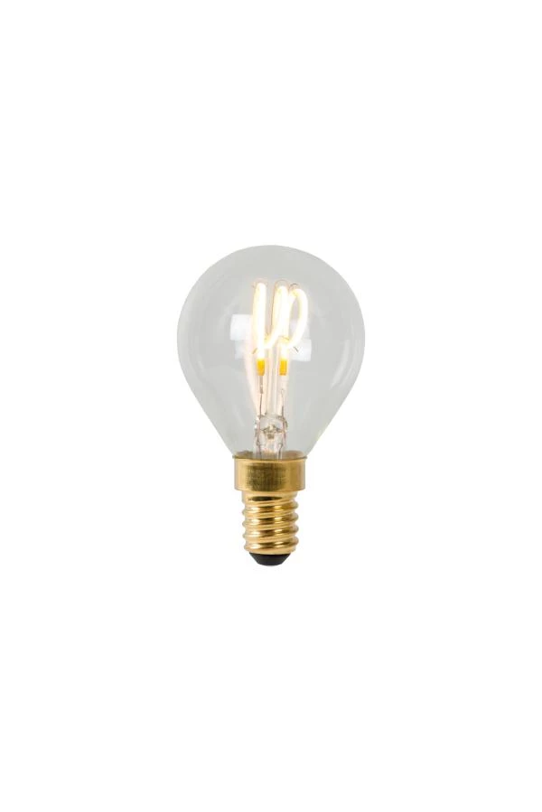 lucide Lucide P45 - Filament lamp - Ø 4 5 cm - LED Dimb. - E14 - 1x3W 2700K - Transparant