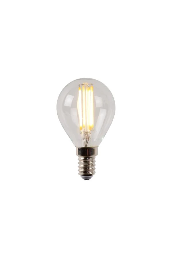 lucide Lucide P45 - Filament lamp - Ø 4 5 cm - LED Dimb. - E14 - 1x4W 2700K - Transparant