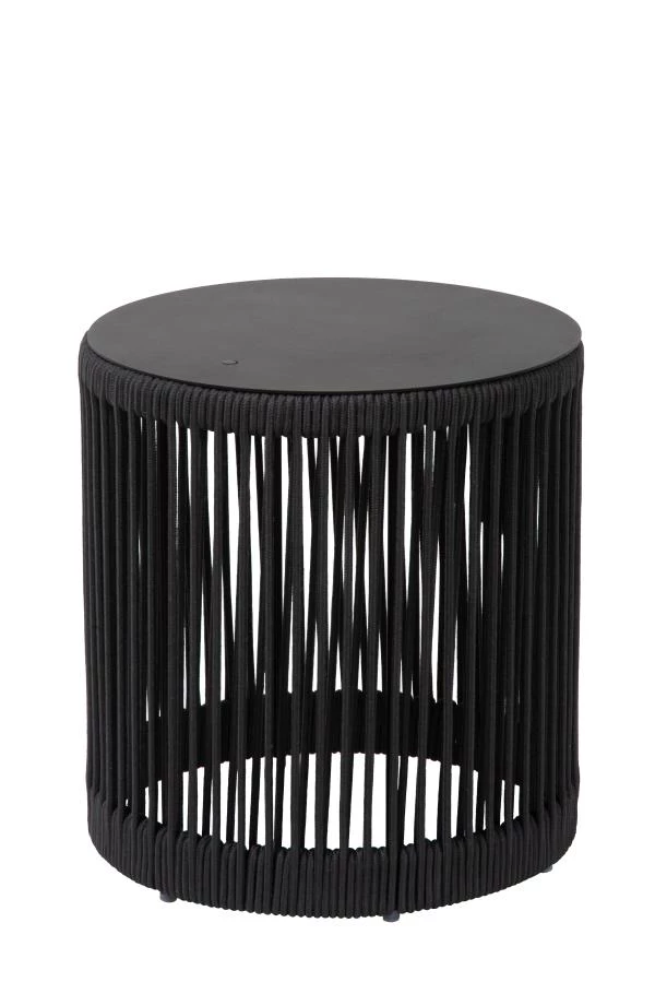 Lucide Lucide PINGI - Oplaadbare Vloerlamp Binnen/Buiten - Accu/Batterij - Ø 33 5 Cm - LED 3 StepDim - 1x3W 3000K - IP44 - Zwart