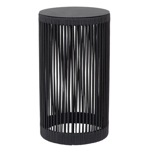 Lucide Lucide PINGI - Oplaadbare Vloerlamp Binnen/Buiten - Accu/Batterij - Ø 33 5 Cm - LED 3 StepDim - 1x3W 3000K - IP44 - Zwart