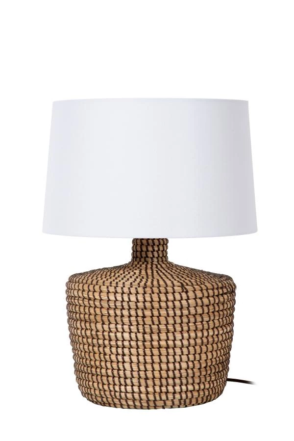 Lucide Lucide Premium AMBALA - Tafellamp - Ø 35 Cm - 1xE27 - Naturel