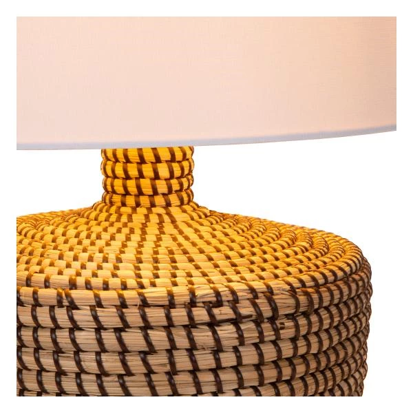 Lucide Lucide Premium AMBALA - Tafellamp - Ø 35 Cm - 1xE27 - Naturel