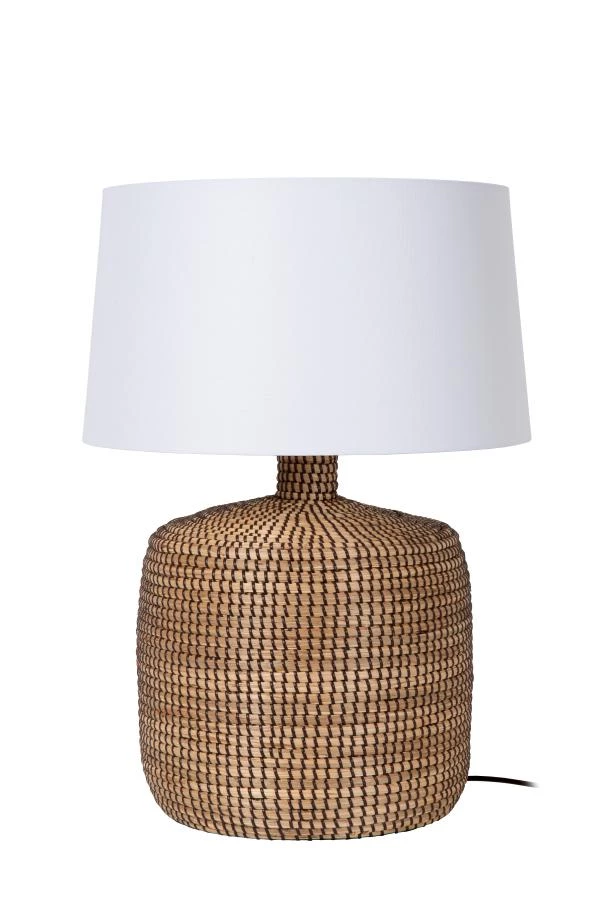 Lucide Lucide Premium AMBALA - Tafellamp - Ø 45 Cm - 1xE27 - Naturel