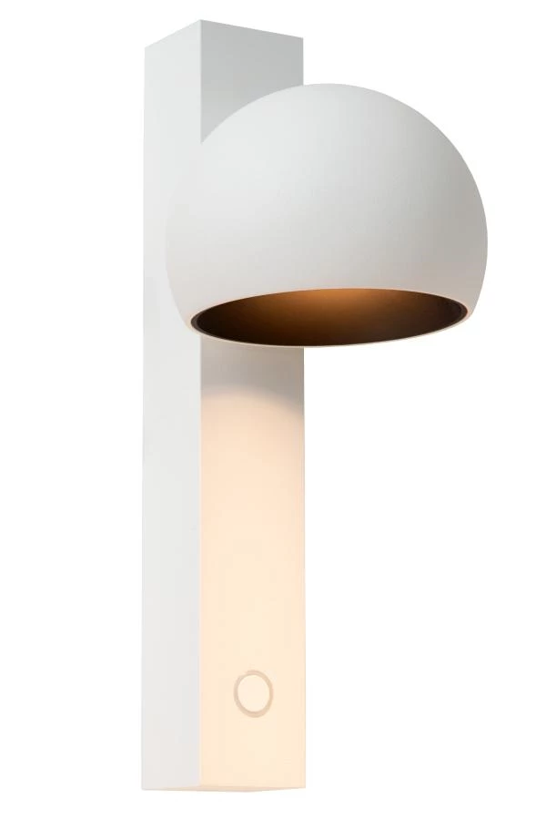 lucide Lucide Premium ESFERA - Wandlamp - LED Dimb. - 1x9W 2700K - Wit