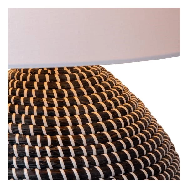 Lucide Lucide Premium MADUKA - Tafellamp - Ø 45 Cm - 1xE27 - Zwart