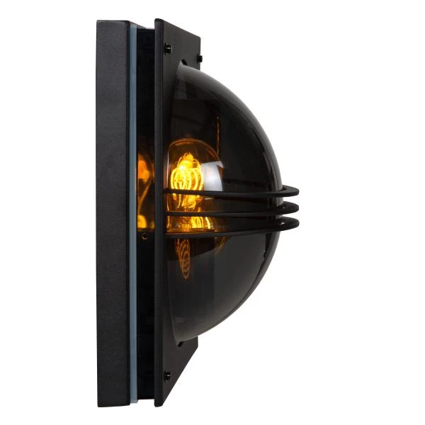 Lucide Lucide PRIVAS - Wandlamp Binnen/Buiten - 2xE27 - IP44 - Zwart