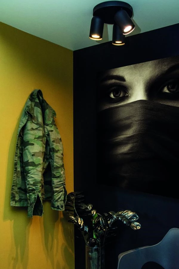 Lucide Lucide PUNCH - Plafondspot - Ø 21 Cm - 3xGU10 - Zwart