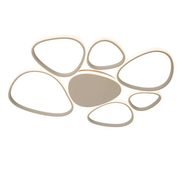 lucide Lucide SAMLING - Plafonnière - LED Dimb. - CCT - 1x72W 2700K/4000K - Taupe