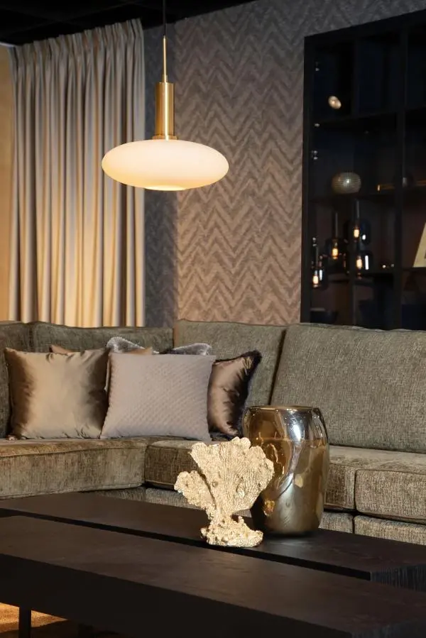 Lucide Lucide SINGALA - Hanglamp - Ø 30 Cm - 1xE27 - Mat Goud / Messing