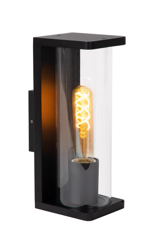 lucide Lucide SLIGO - Wandlamp Binnen/Buiten - 1xE27 - IP54 - Zwart lucide Lucide SLIGO - Wandlamp Binnen/Buiten - 1xE27 - IP54 - Zwart