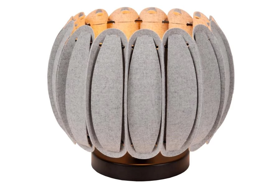 lucide Lucide SPENCER - Tafellamp - Ø 30 cm - 1xE27 - Grijs