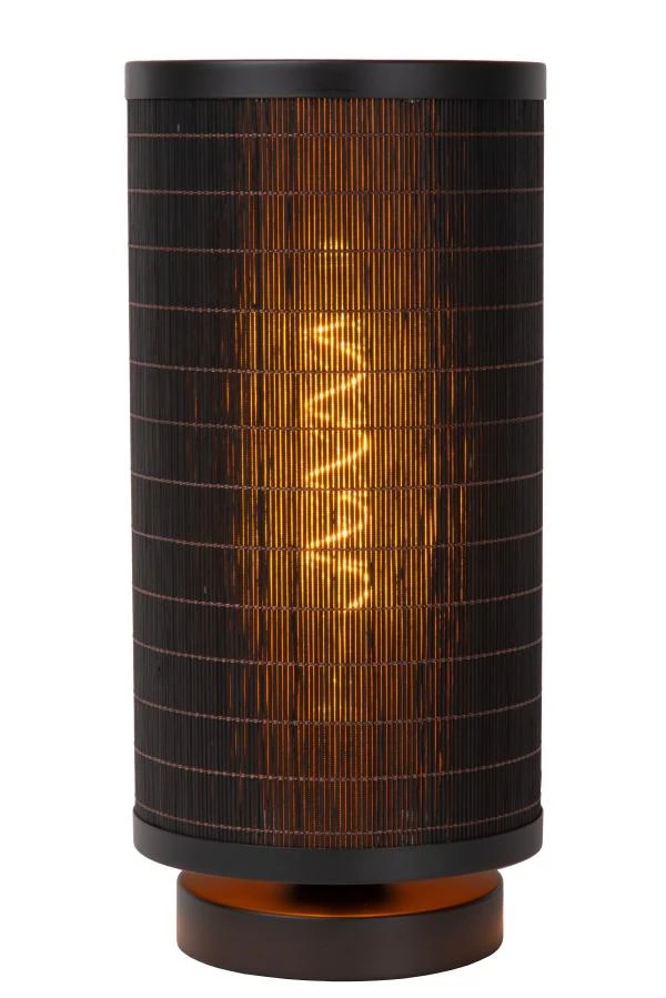 lucide Lucide TAGALOG - Tafellamp - Ø 15 cm - 1xE27 - Zwart