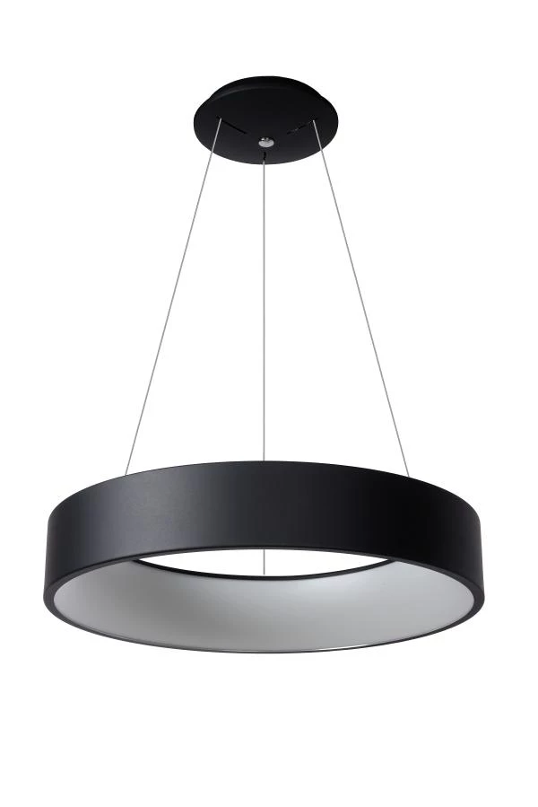 Lucide Lucide TALOWE LED - Hanglamp - Ø 60 Cm - LED Dimb. - 1x39W 3000K - Zwart