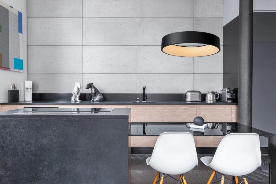 Lucide Lucide TALOWE LED - Hanglamp - Ø 60 Cm - LED Dimb. - 1x39W 3000K - Zwart