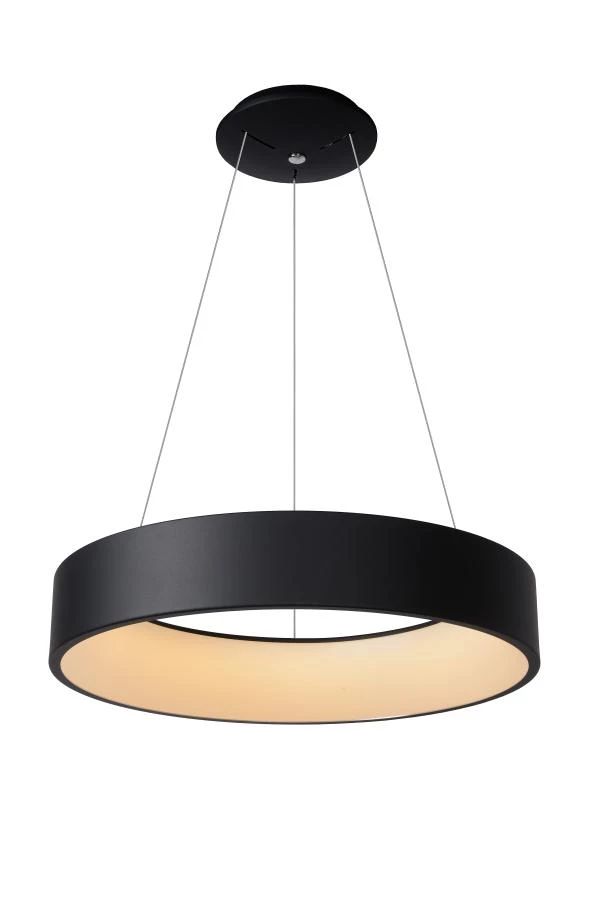 lucide Lucide TALOWE LED - Hanglamp - Ø 60 cm - LED Dimb. - 1x39W 3000K - Zwart
