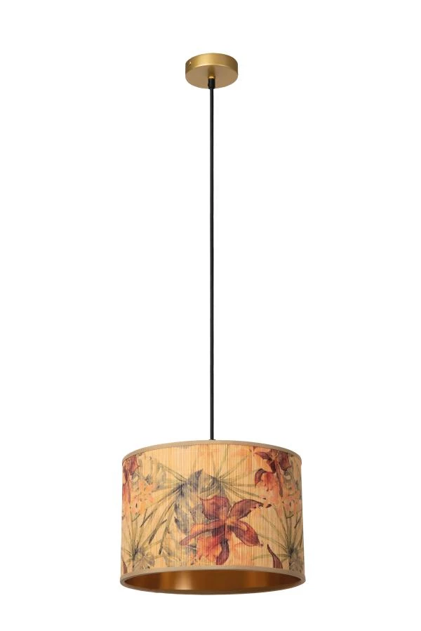 Lucide Lucide TANSELLE - Hanglamp - Ø 30 Cm - 1xE27 - Multicolor