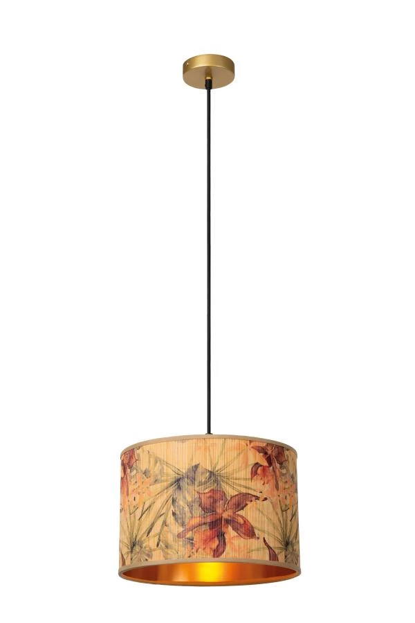 lucide Lucide TANSELLE - Hanglamp - Ø 30 cm - 1xE27 - Multicolor