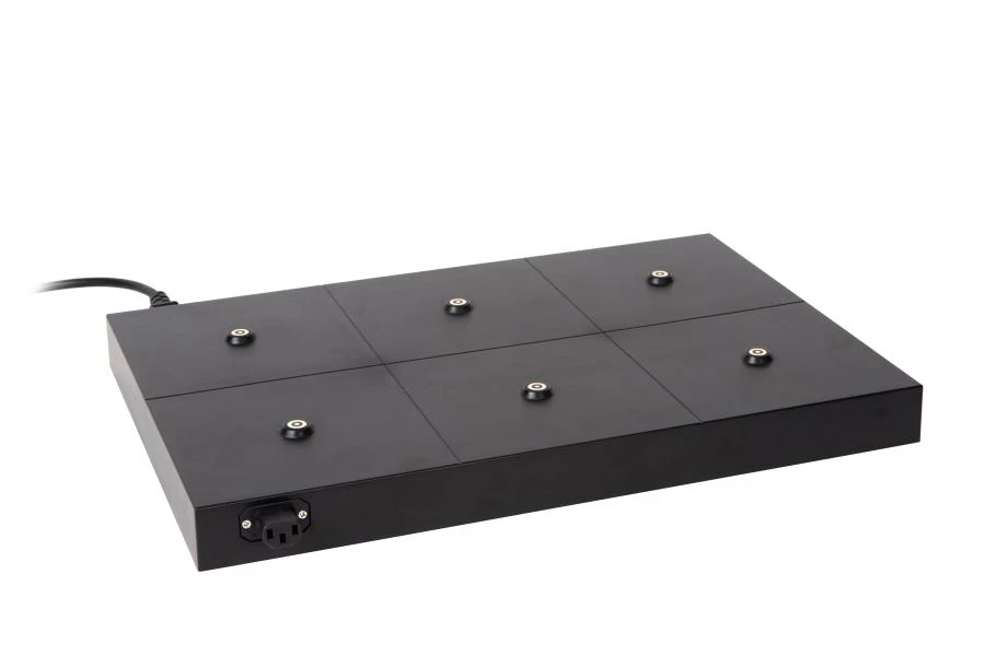 lucide Lucide THE DOCK - Draadloze oplader / oplaadstation / Wireless charger - Max. 6 lampen - Zwart