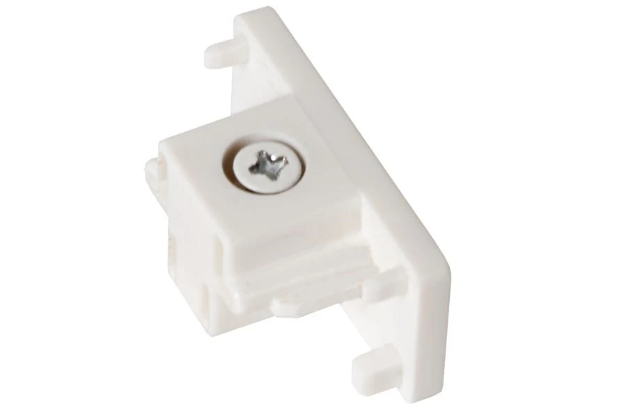 lucide Lucide TRACK Eindkap - 1-fase Railsysteem / Railverlichting - Set van 2 - Wit (Uitbreiding)