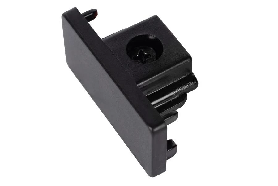 lucide Lucide TRACK Eindkap - 1-fase Railsysteem / Railverlichting - Set van 2 - Zwart (Uitbreiding)