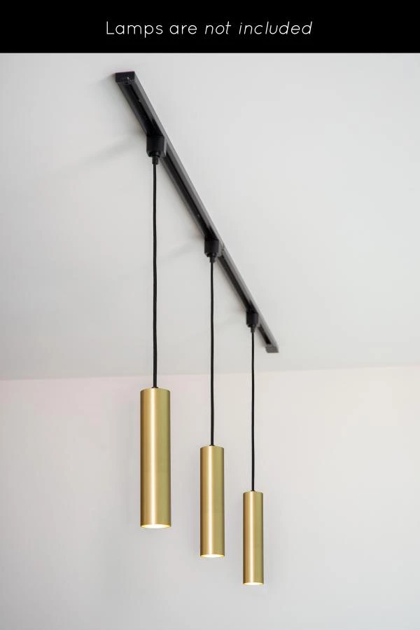 Lucide Lucide TRACK Starterset - 1-fase Railsysteem / Railverlichting - 2 Meter - Zwart