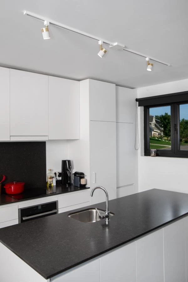 Lucide Lucide TRACK Startvoeding - 1-fase Railsysteem / Railverlichting - Enkel - Wit (Uitbreiding)