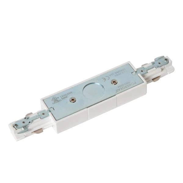 Lucide Lucide TRACK Startvoeding - 1-fase Railsysteem / Railverlichting - Dubbel - Zwart (Uitbreiding)