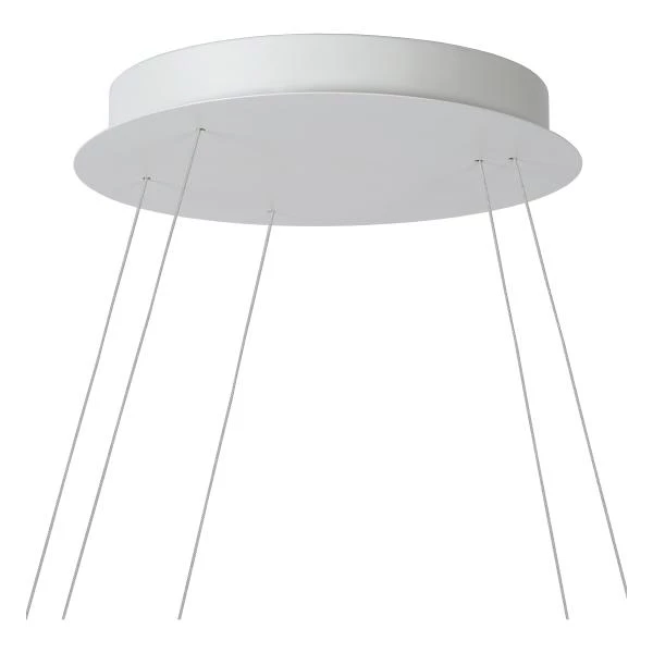 Lucide Lucide TRINITI - Hanglamp - Ø 80 Cm - LED Dimb. - 3000K - Wit