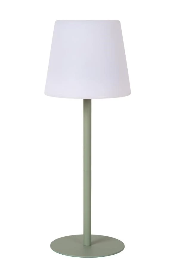 Lucide Lucide TYON - Oplaadbare Tafellamp Binnen/Buiten - Accu/Batterij - LED Dimb. - 1x2W 2700K - IP65 - Groen