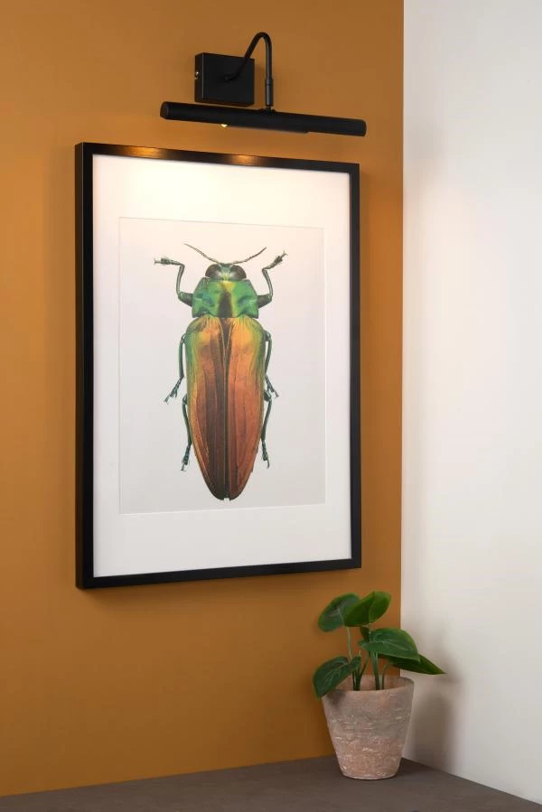 Lucide Lucide VINZ - Schilderijverlichting - 2xG9 - Zwart