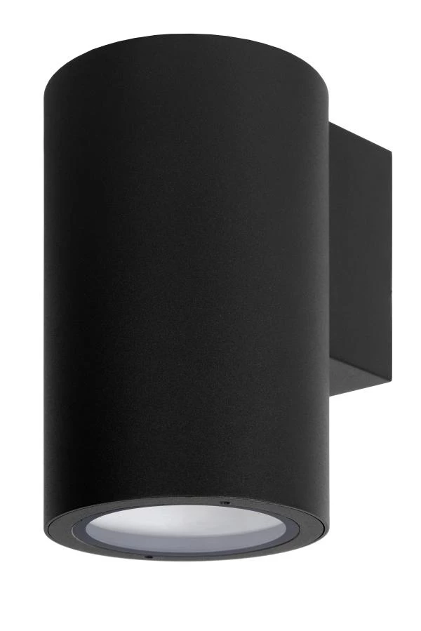 Lucide Lucide VOLANTIS - Wandspot / Wandlamp Binnen/Buiten - 1xE27 - IP54 - Zwart