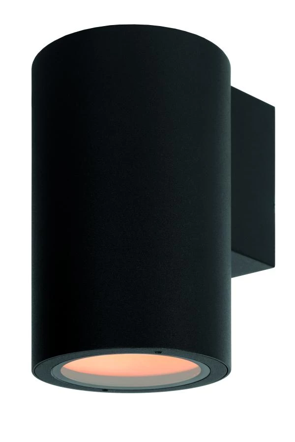 lucide Lucide VOLANTIS - Wandspot / Wandlamp Binnen/Buiten - 1xE27 - IP54 - Zwart