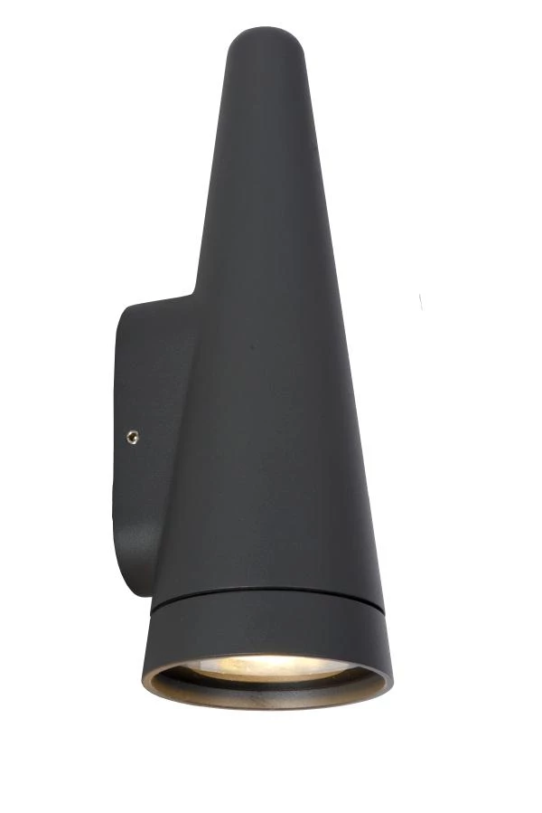 lucide Lucide WIZARD - Wandlamp Binnen/Buiten - LED Dimb. - 1xGU10 - IP54 - Antraciet
