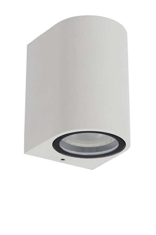 Lucide Lucide ZARO - Wandspot / Wandlamp Binnen/Buiten - 1xGU10 - IP44 - Wit