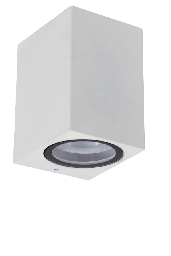 Lucide Lucide ZARO - Wandspot / Wandlamp Binnen/Buiten - 1xGU10 - IP44 - Wit