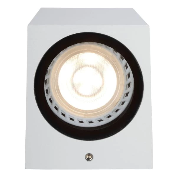 Lucide Lucide ZARO - Wandspot / Wandlamp Binnen/Buiten - 1xGU10 - IP44 - Wit