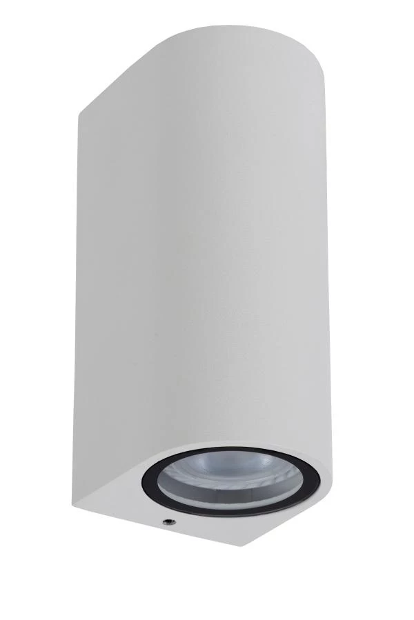 Lucide Lucide ZARO - Wandspot / Wandlamp Binnen/Buiten - 2xGU10 - IP44 - Wit