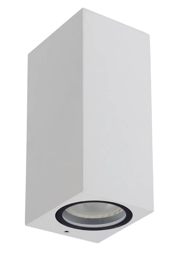 Lucide Lucide ZARO - Wandspot / Wandlamp Binnen/Buiten - 2xGU10 - IP44 - Wit