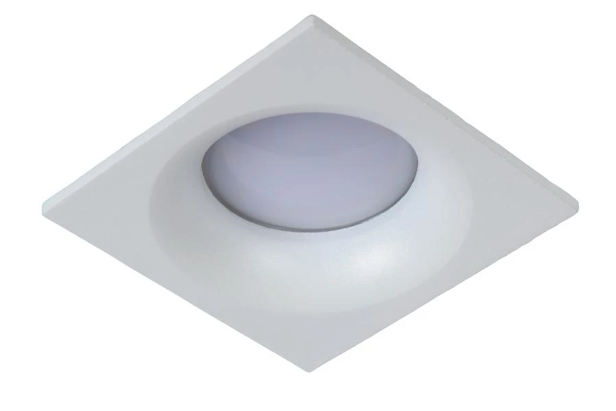 Lucide Lucide ZIVA - Inbouwspot Badkamer - 1xGU10 - IP44 - Wit