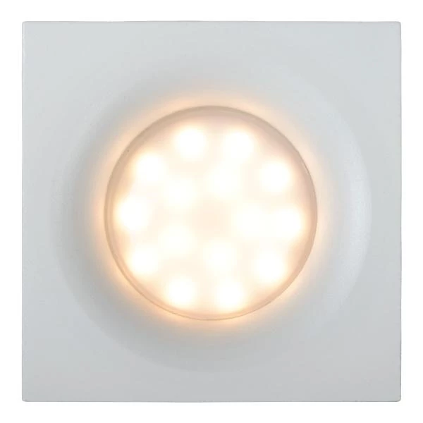 Lucide Lucide ZIVA - Inbouwspot Badkamer - 1xGU10 - IP44 - Wit