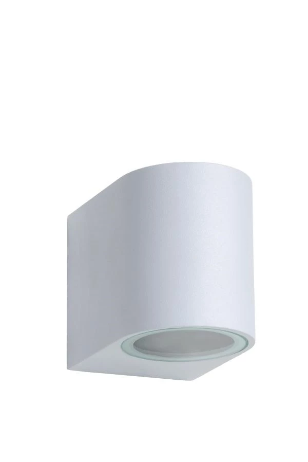 Lucide Lucide ZORA-LED - Wandspot / Wandlamp Binnen/Buiten - LED Dimb. - GU10 - 1x5W 3000K - IP44 - Wit