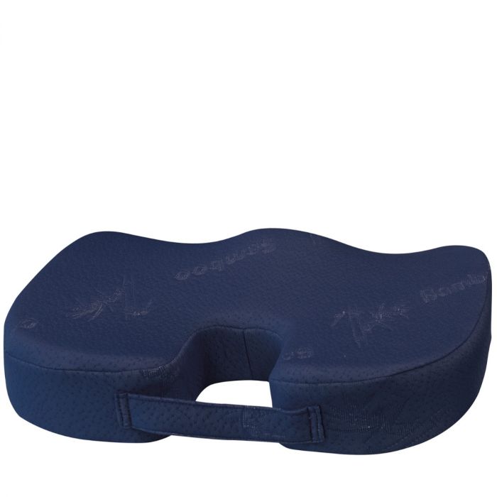 Lucovitaal Bamboe Steun Zitkussen 37 Cm X 46 Cm X 8 Cm